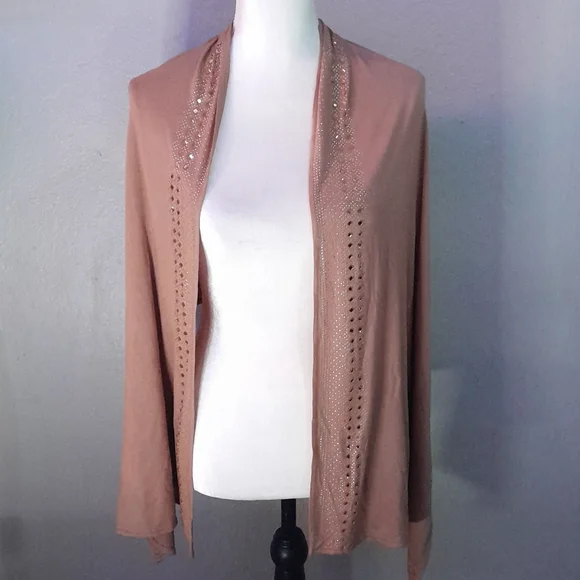 Embellished Scarf/Wrap 19 inches by 66 inches - Picture 4 of 8